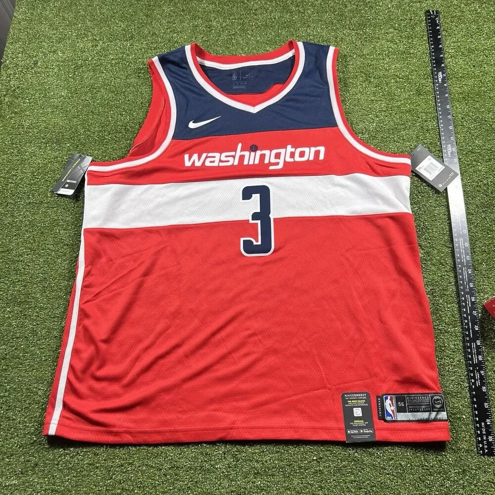 Nike Bradley Beal #3 Washington Wizards NBA Swingman Dri-Fit Jersey Men’s 2XL
